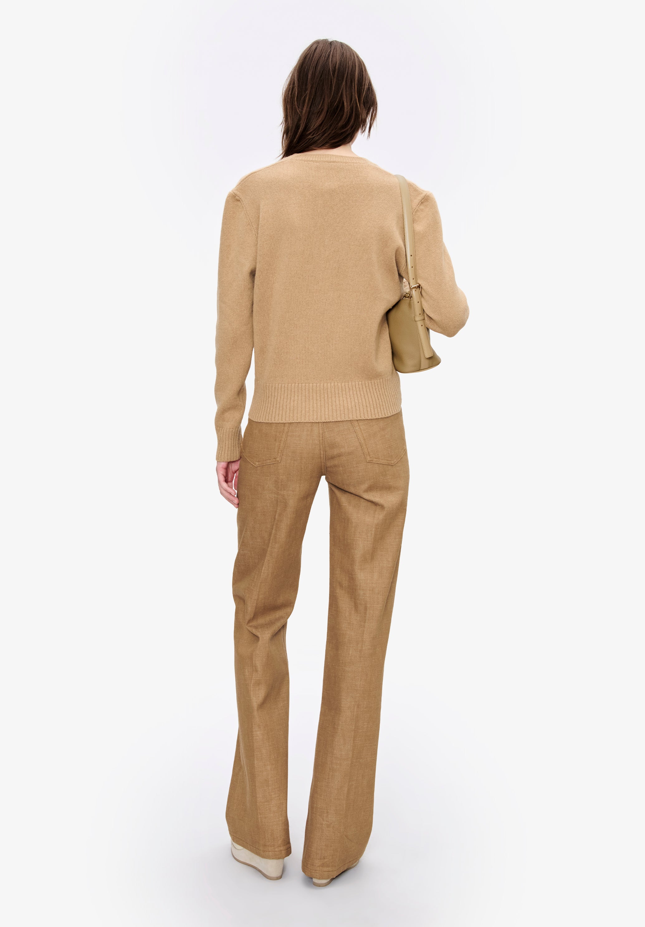Short V-neck jumper - 3