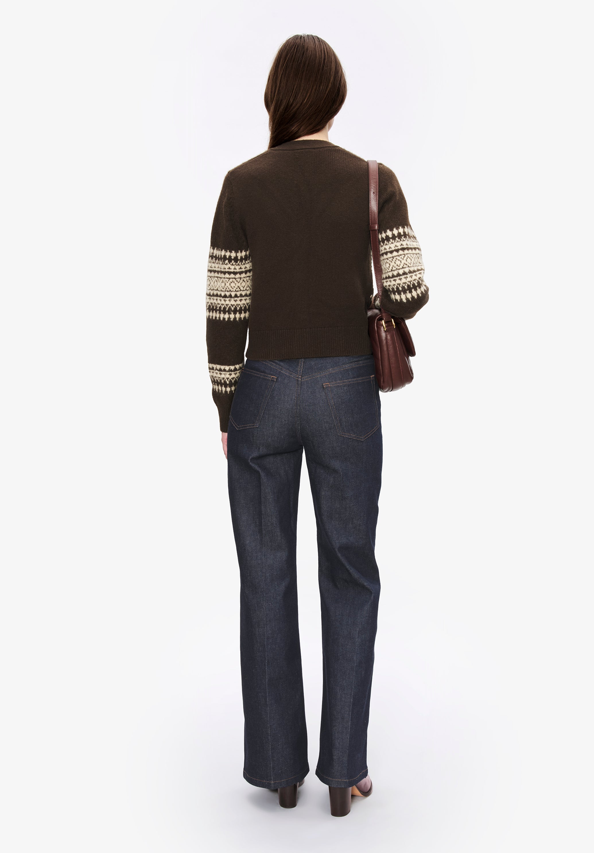 Jacquard-motif cardigan - 3